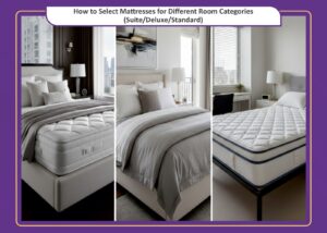 How to Select Mattresses for Different Hotel Room Categories (Suite / Deluxe / Standard)