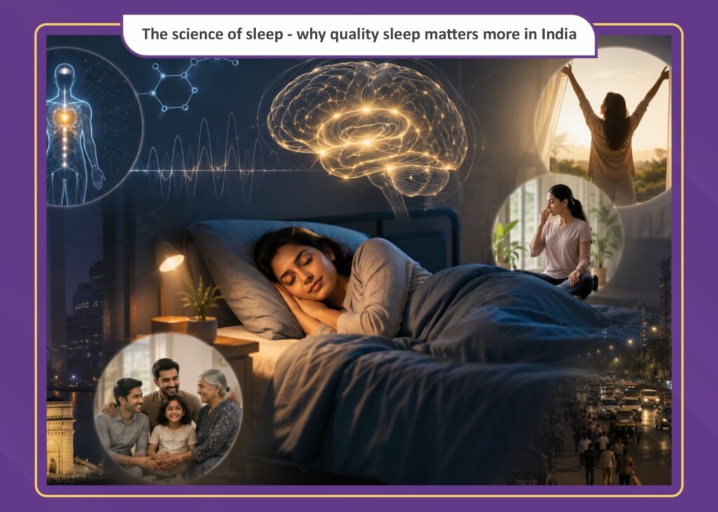 The Science of Sleep: Why Quality Sleep Matters More Than Ever in India