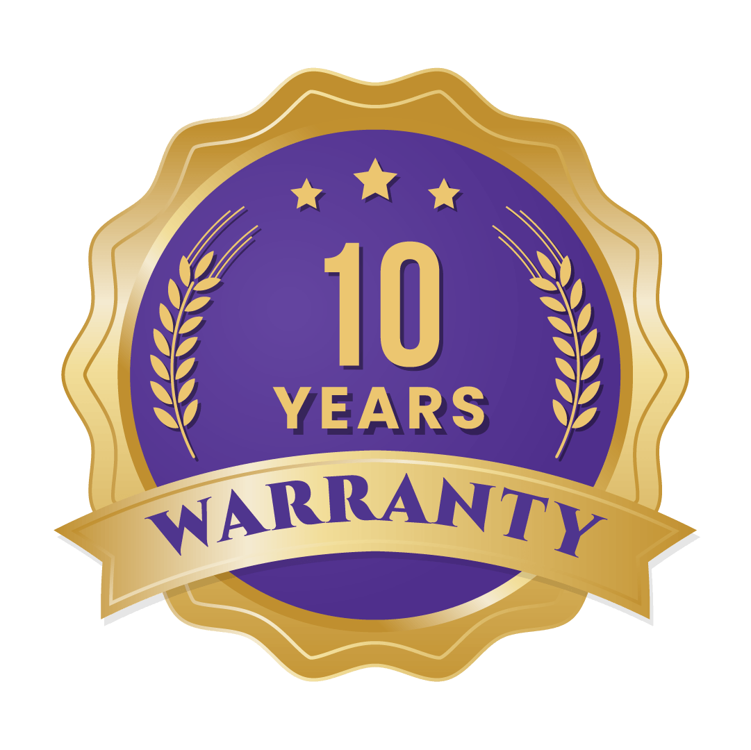 15 Years Warranty Badge