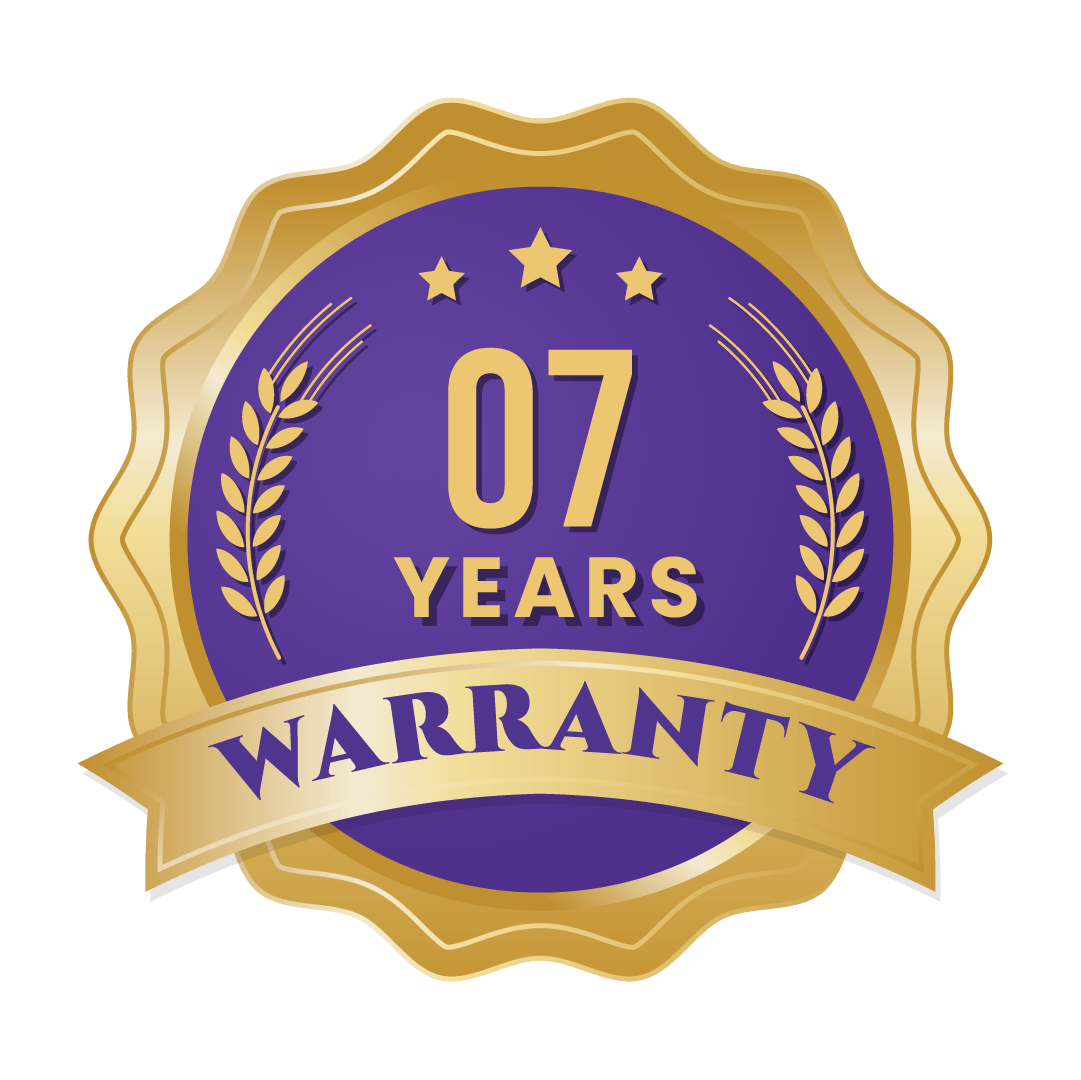 15 Years Warranty Badge