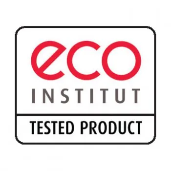 Eco certification logo for Heavenly Slumber products