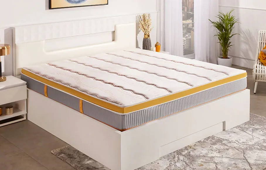 Blisspro latex and memory foam mattress with dynamic support