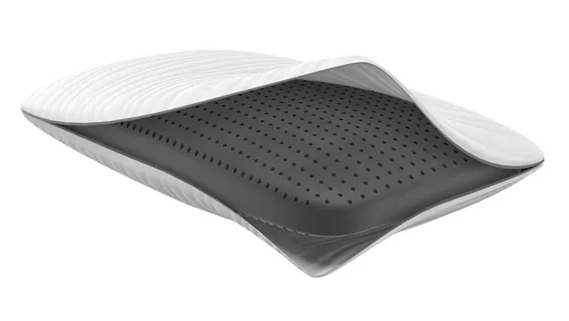 Standard bamboo charcoal latex pillow