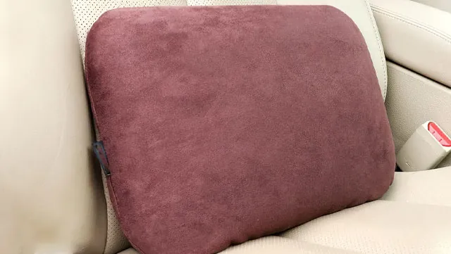 Latex car seat cushion for travel comfort